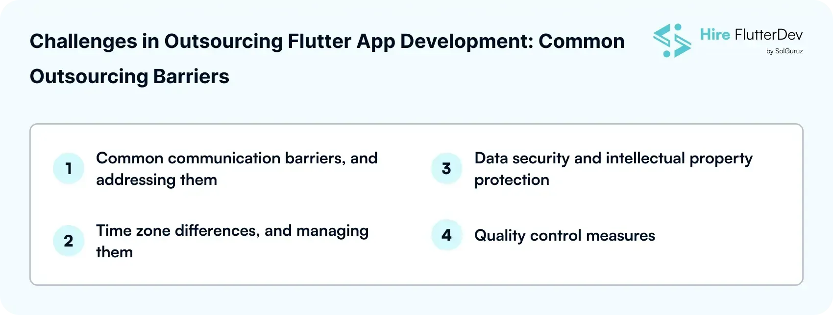 Challenges in Outsourcing Flutter App Development Common Outsourcing Barriers.webp