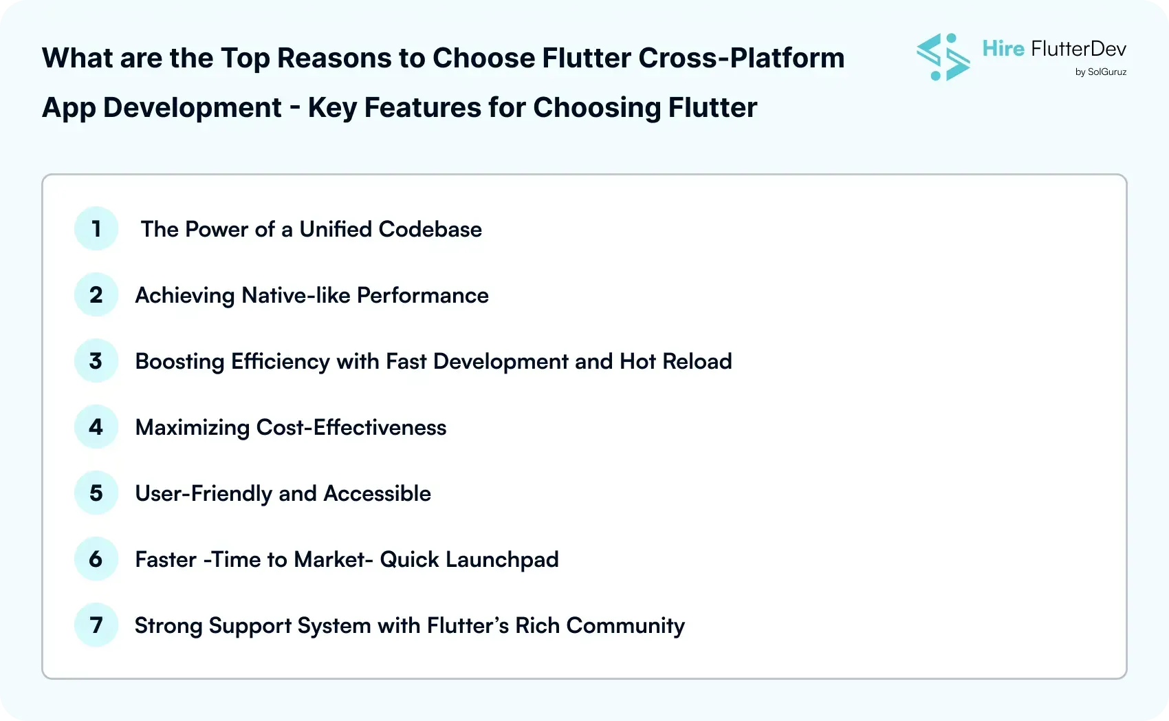 Top Reasons to Choose Flutter Cross-Platform App Development 