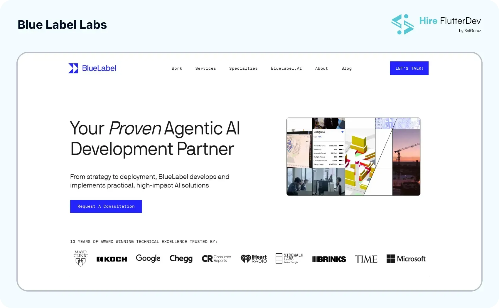 blue label labs