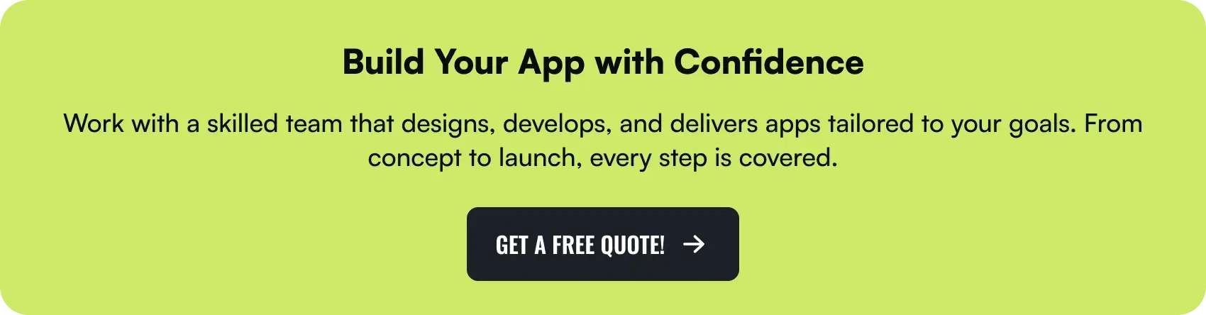 build your app with confidence