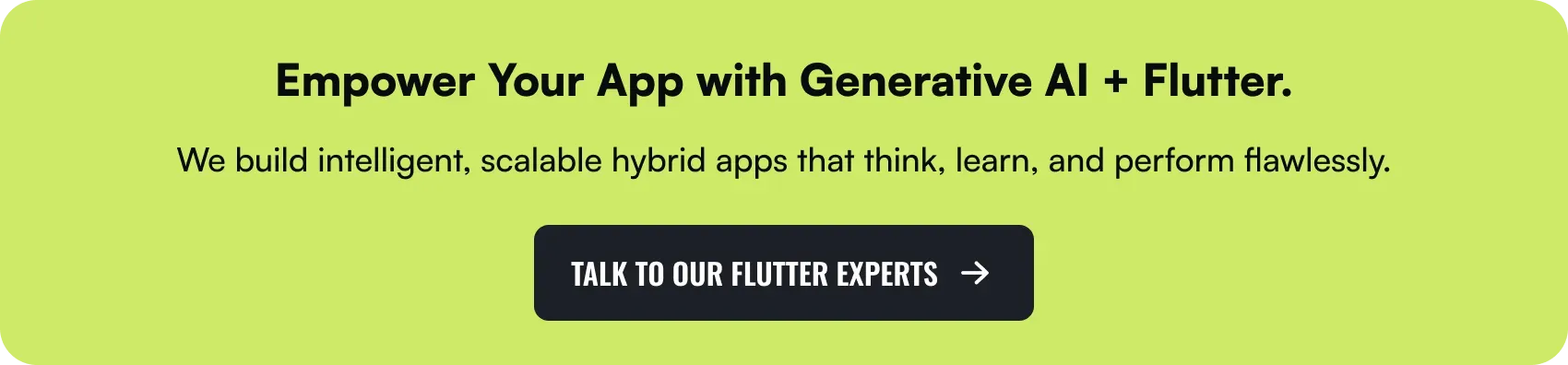 empower your app with generative ai and flutter