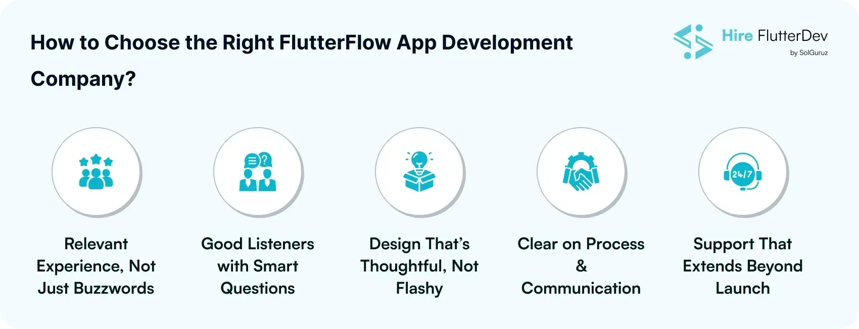 how to choose the right flutterflow app development company