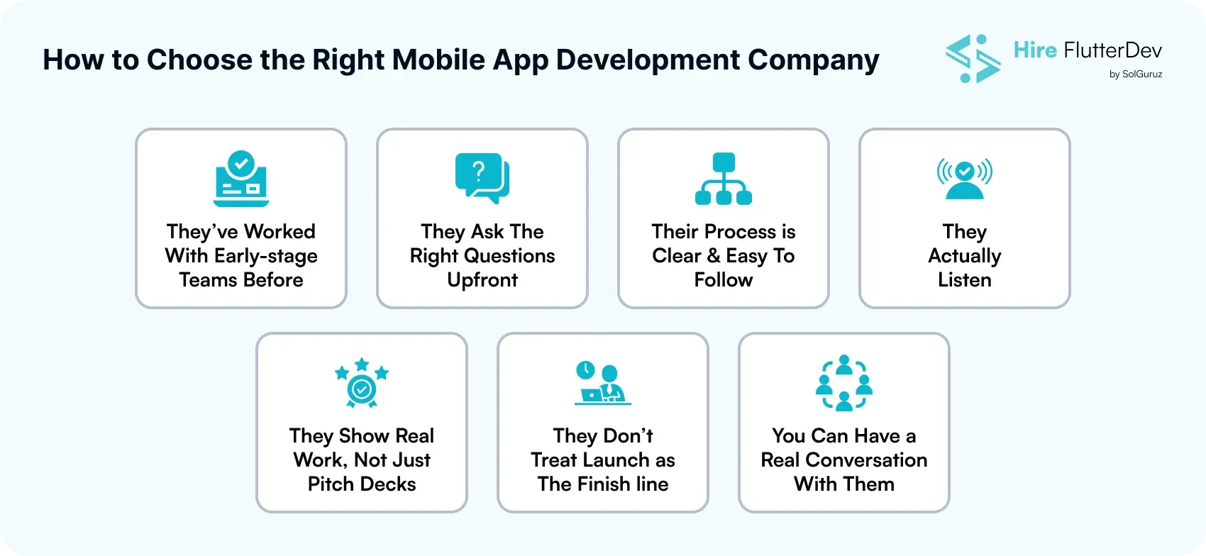 how to choose the right mobile app development company