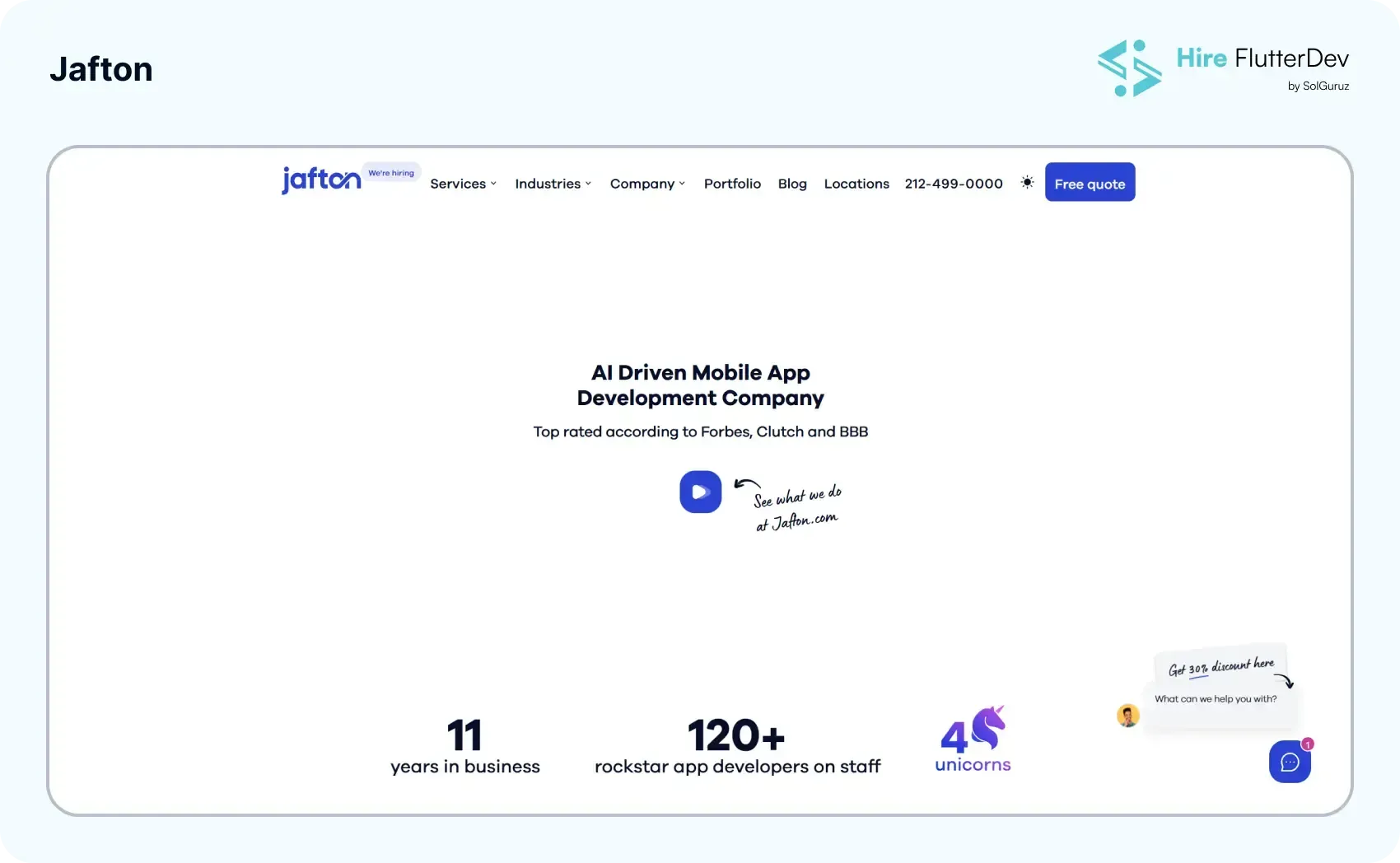 jafton app development