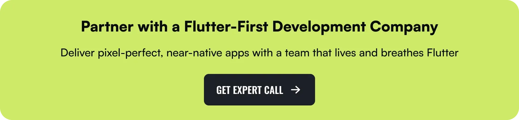 partner with flutter first development company