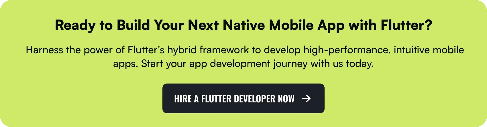 build your native mobile app with flutter – hire a developer now!