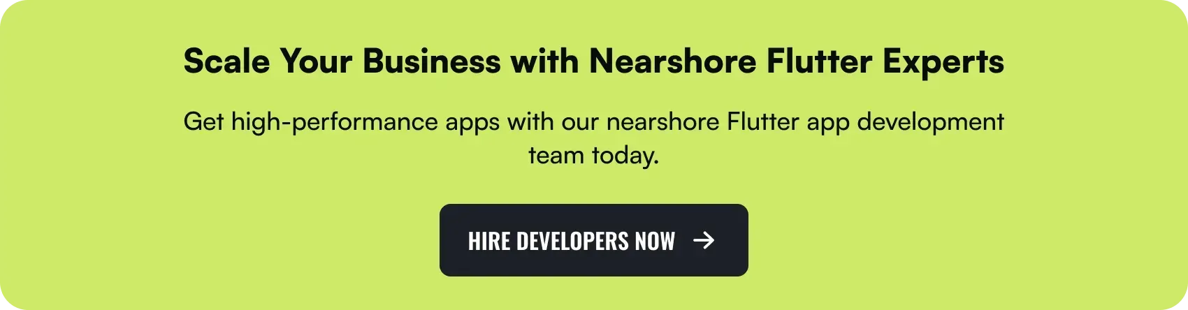 Scale Your Business with Nearshore Flutter Experts