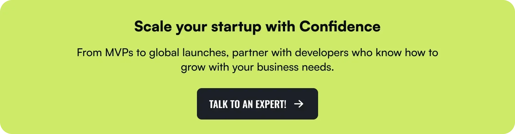 scale your startup with confidence